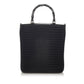 Gucci Bamboo Canvas Satchel (SHG-29171)