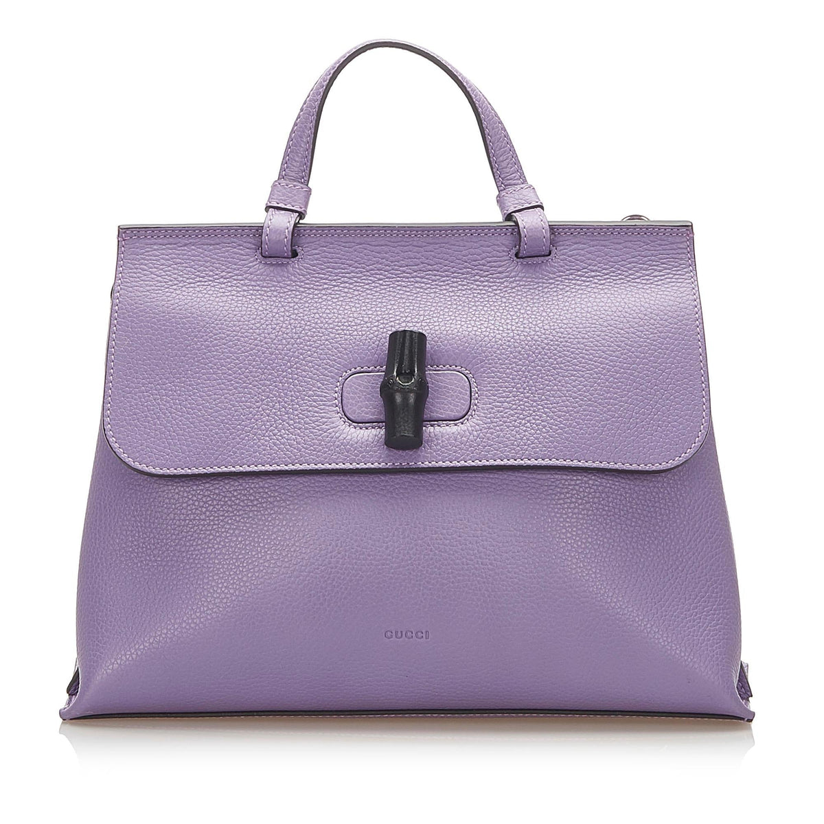 Gucci Bamboo Daily Leather Satchel (SHG-24209)