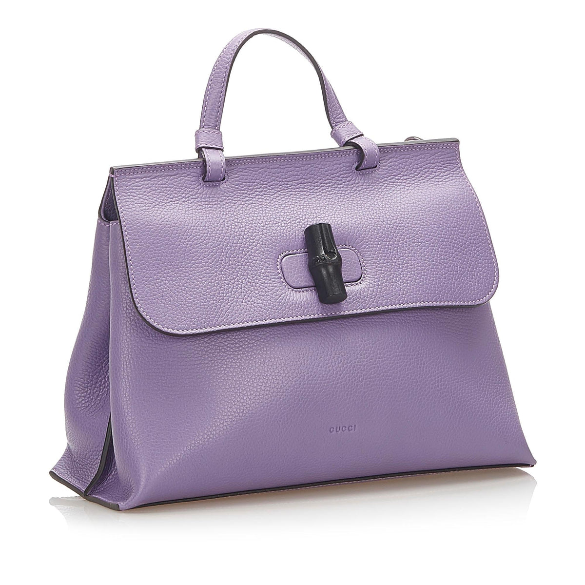 Gucci Bamboo Daily Leather Satchel (SHG-24209)