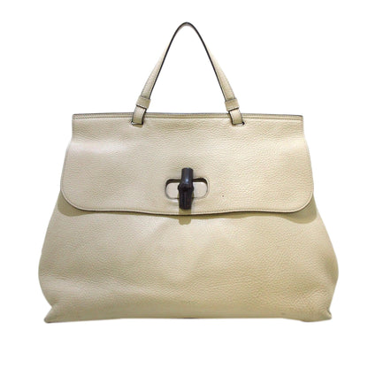 Gucci Bamboo Daily Leather Satchel (SHG-36703)