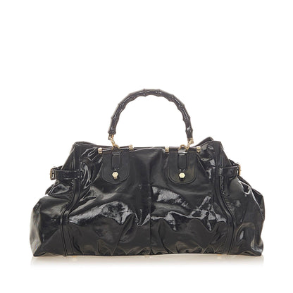 Gucci Bamboo Dialux Pop Handbag (SHG-7LYwON)