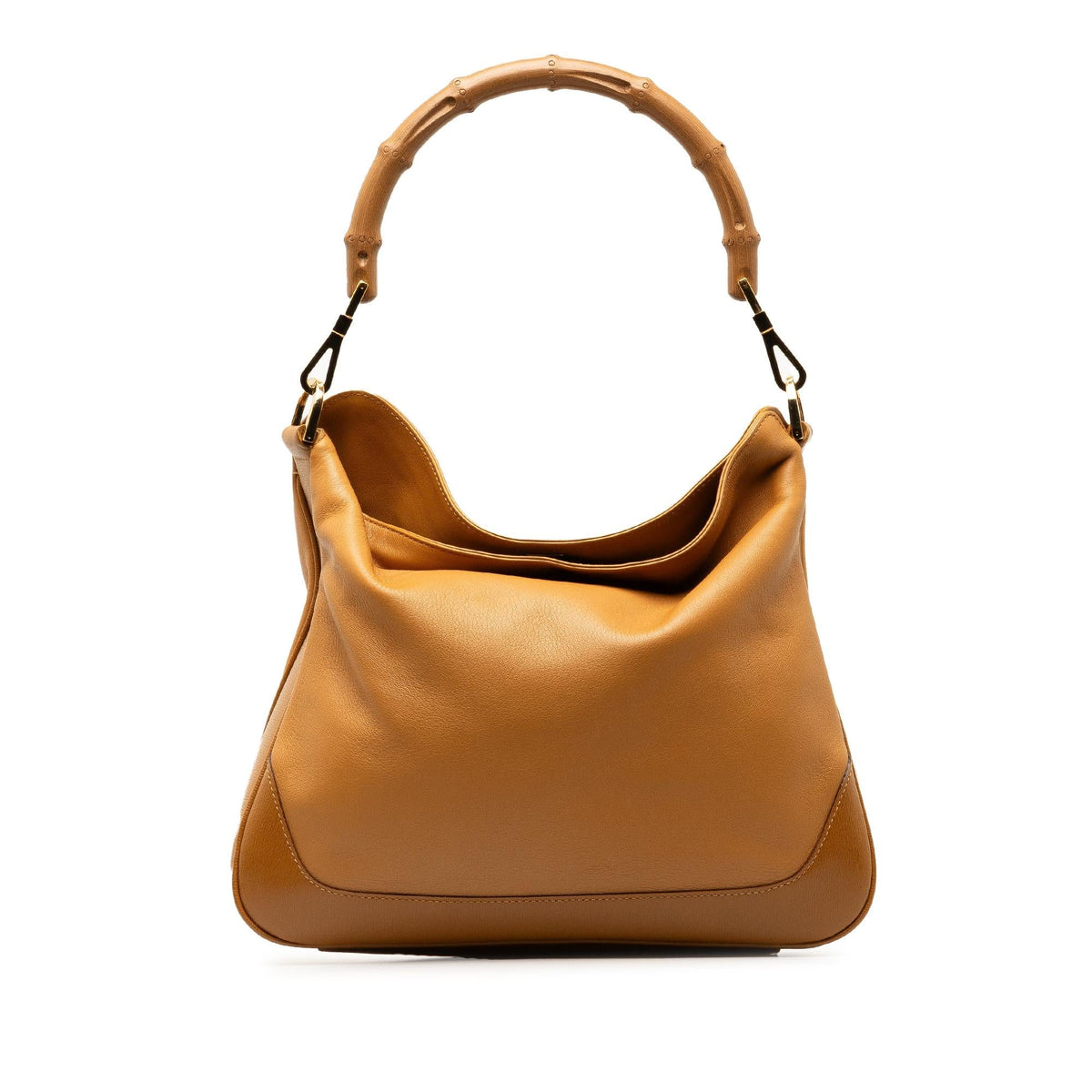 Gucci Bamboo Diana Leather Satchel (SHG-Gr6KBL)