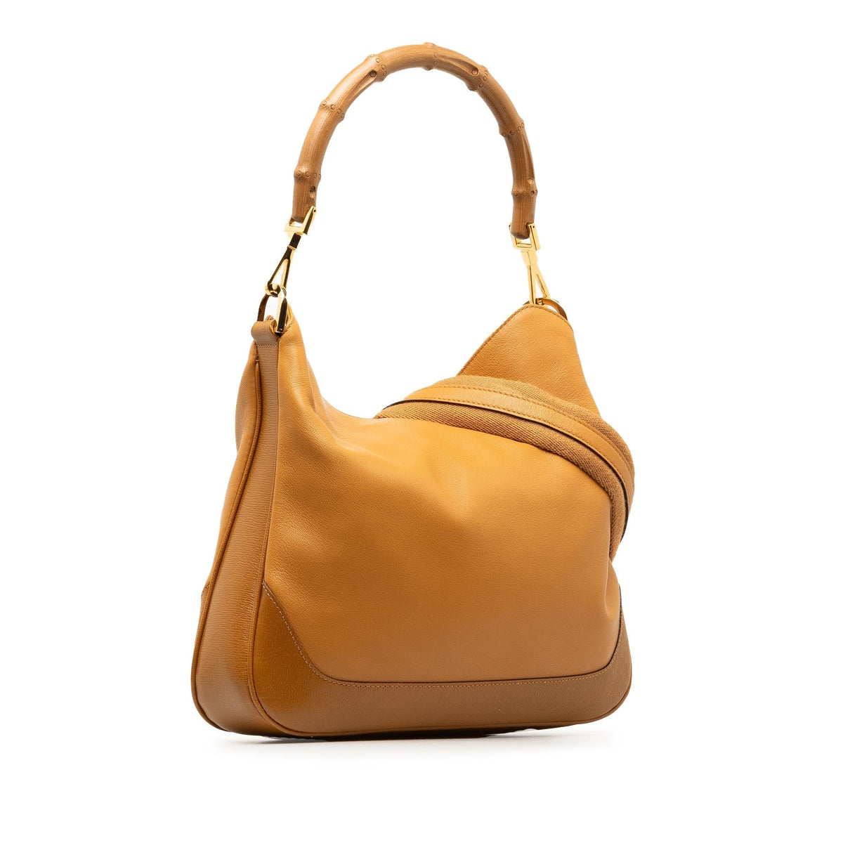 Gucci Bamboo Diana Leather Satchel (SHG-Gr6KBL)