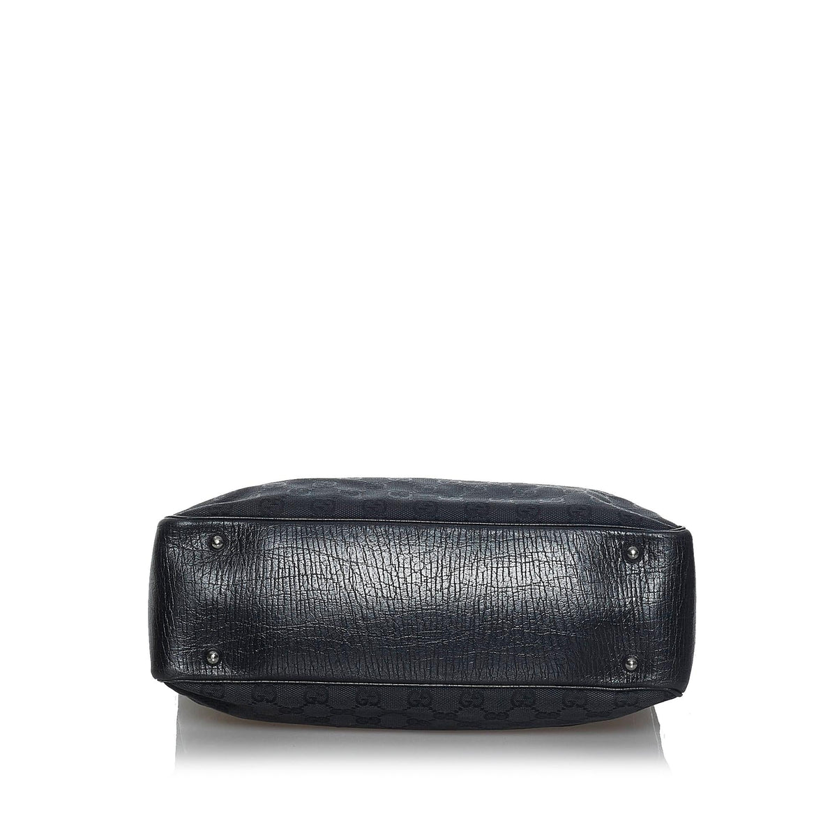 Gucci Bamboo GG Canvas Handbag (SHG-34884)