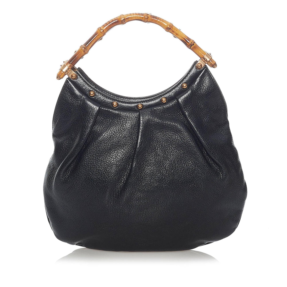 Gucci Bamboo Leather Handbag (SHG-30500)