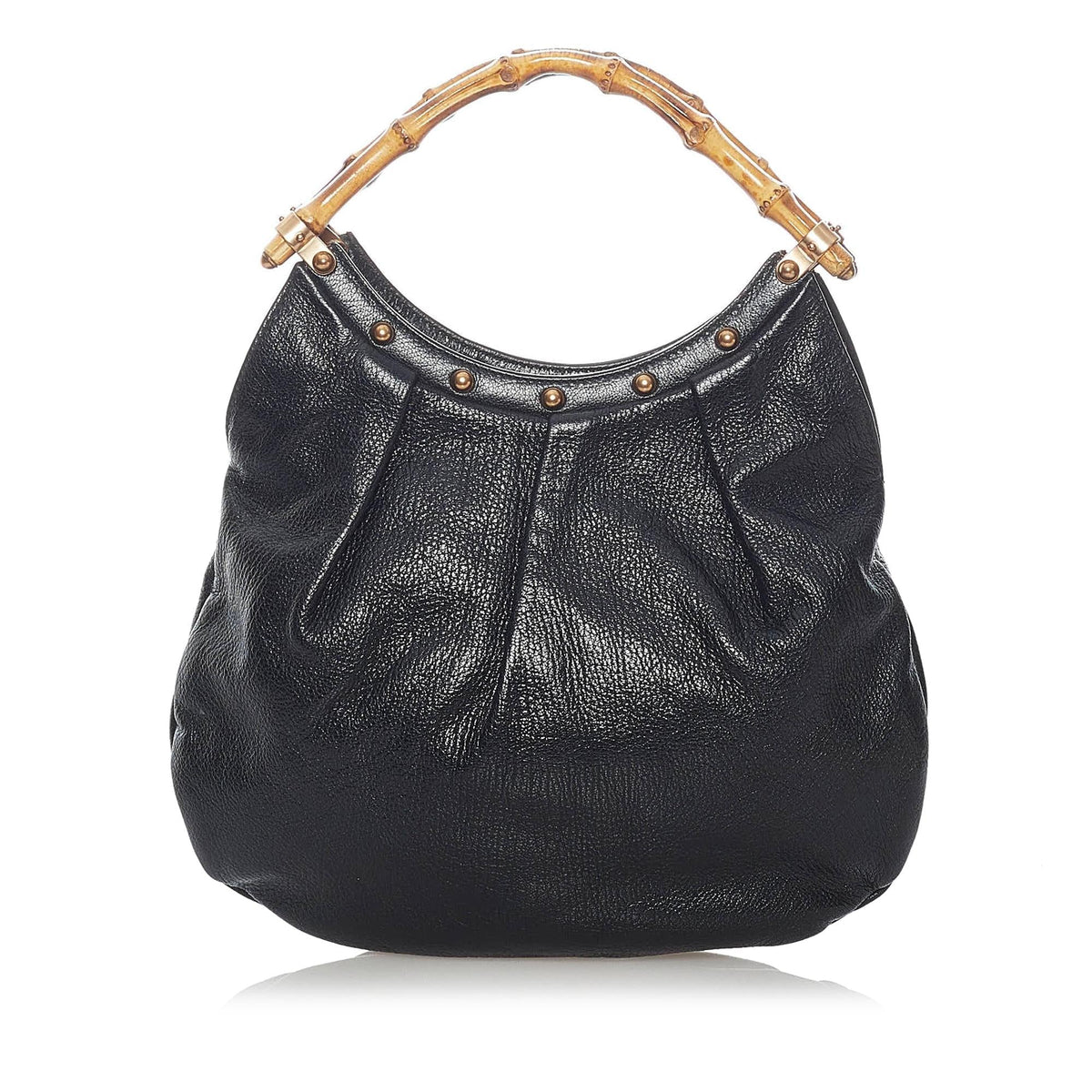 Gucci Bamboo Leather Handbag (SHG-30500)