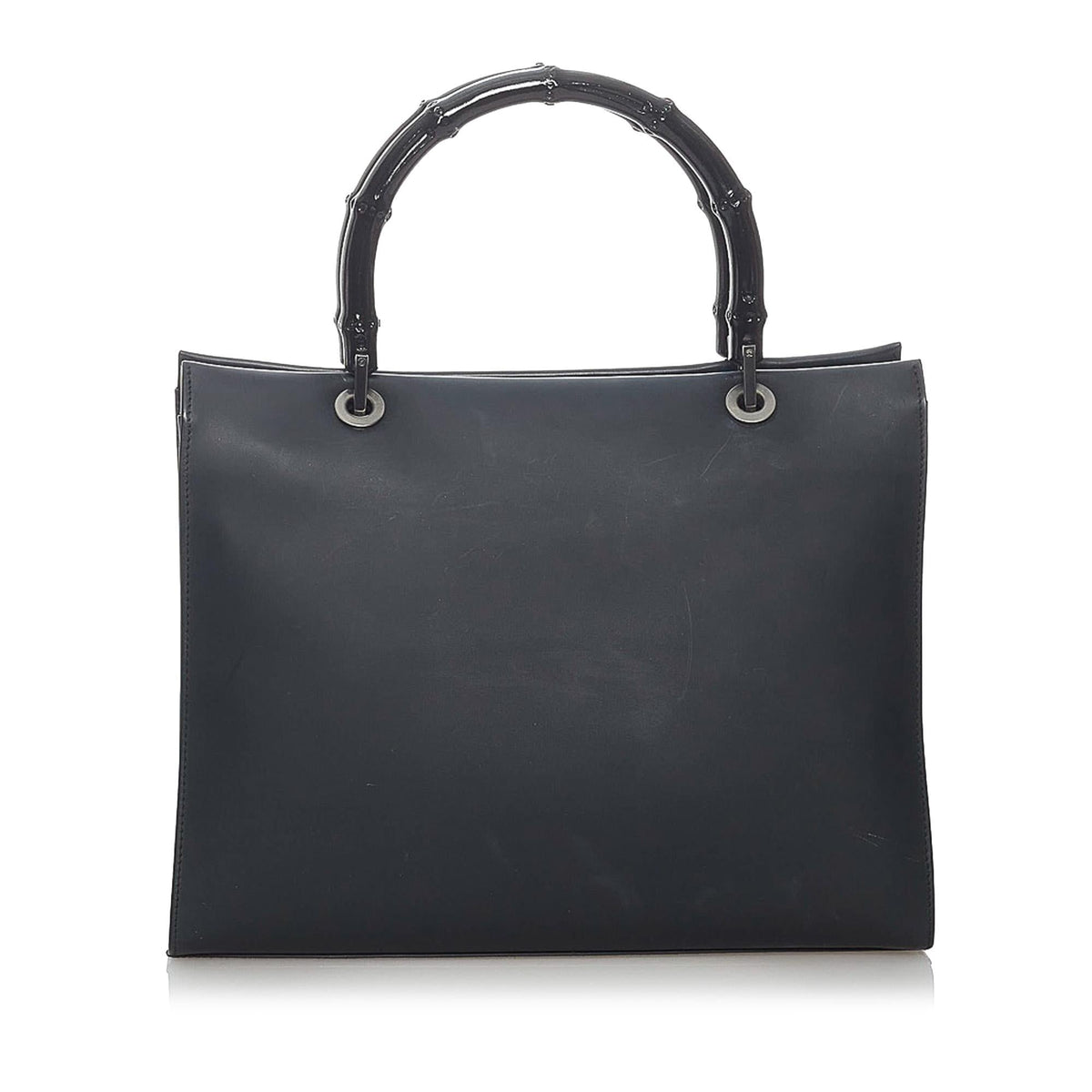 Gucci Bamboo Leather Satchel (SHG-29851)