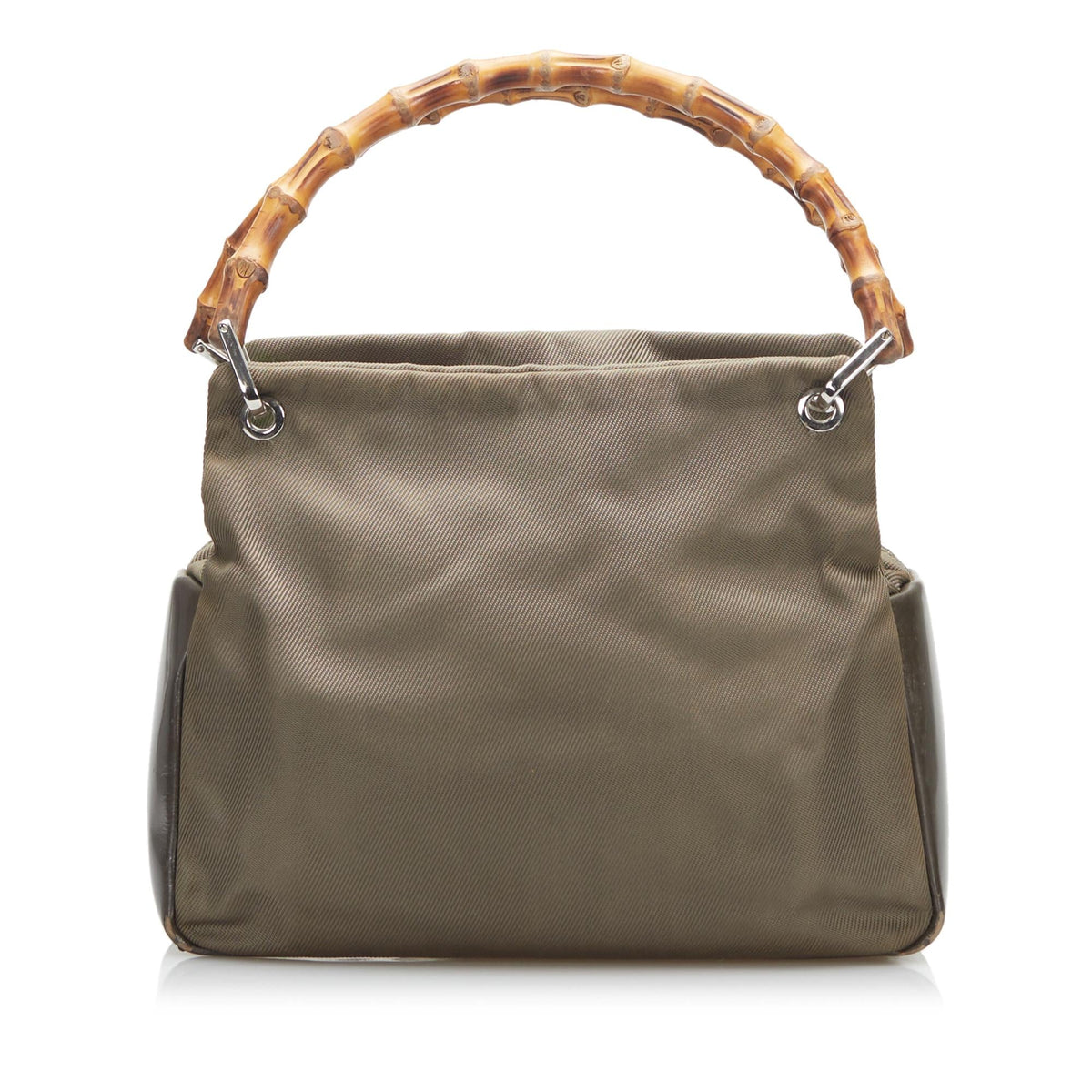 Gucci Bamboo Nylon Handbag (SHG-35080)