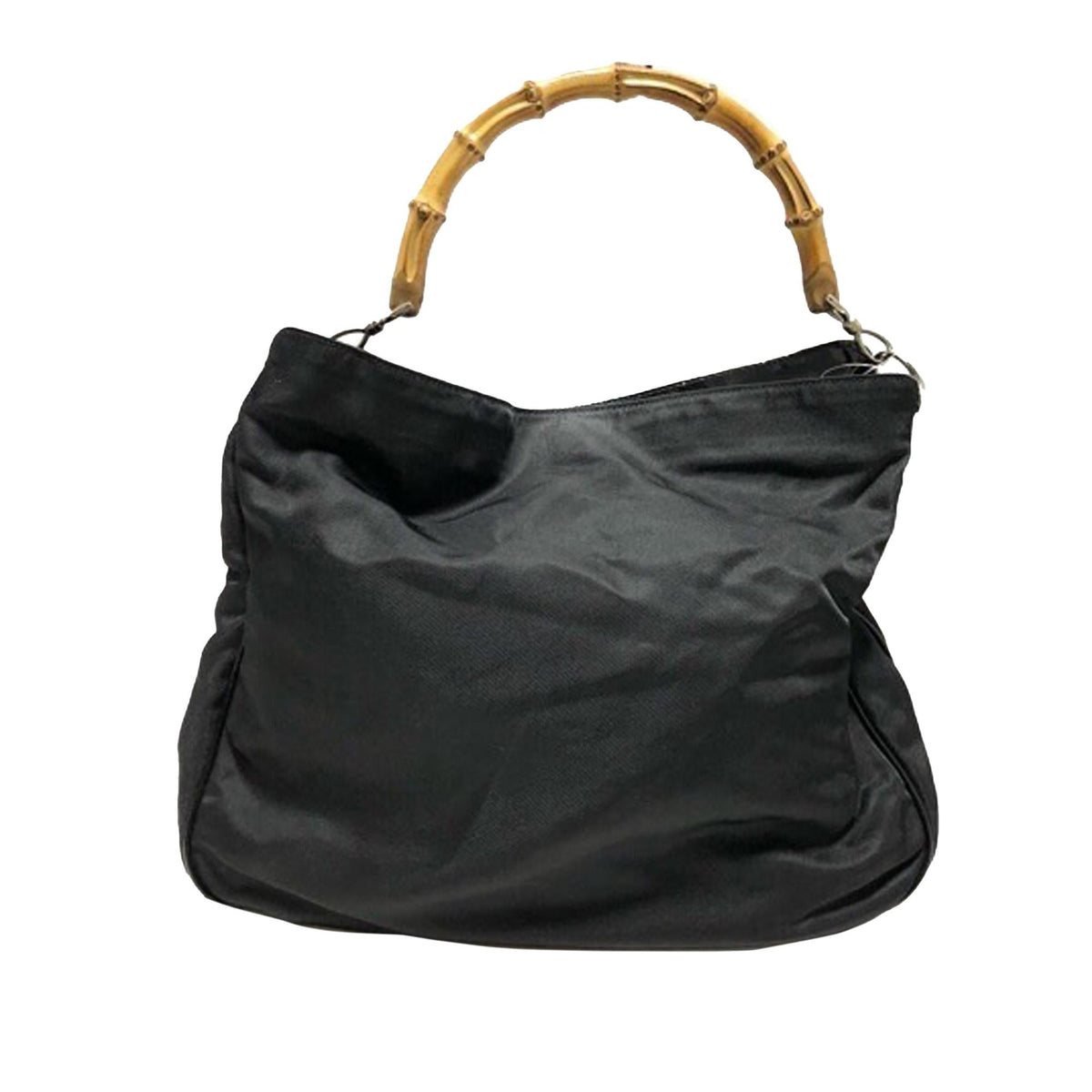 Gucci Bamboo Nylon Satchel (SHG-36141)