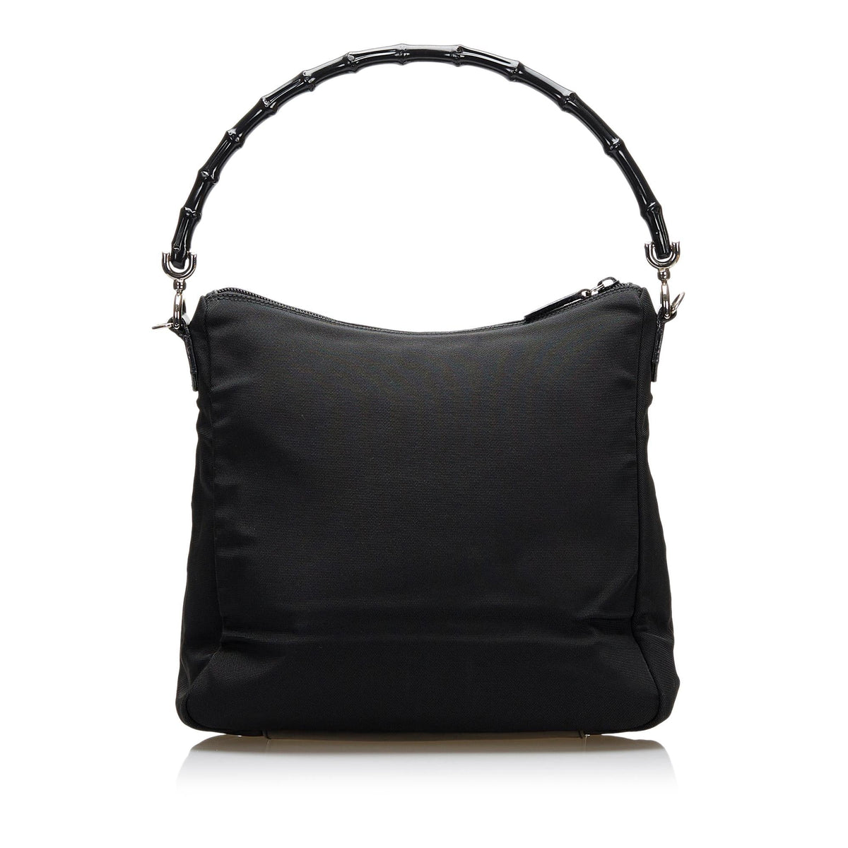 Gucci Bamboo Nylon Satchel (SHG-36702)