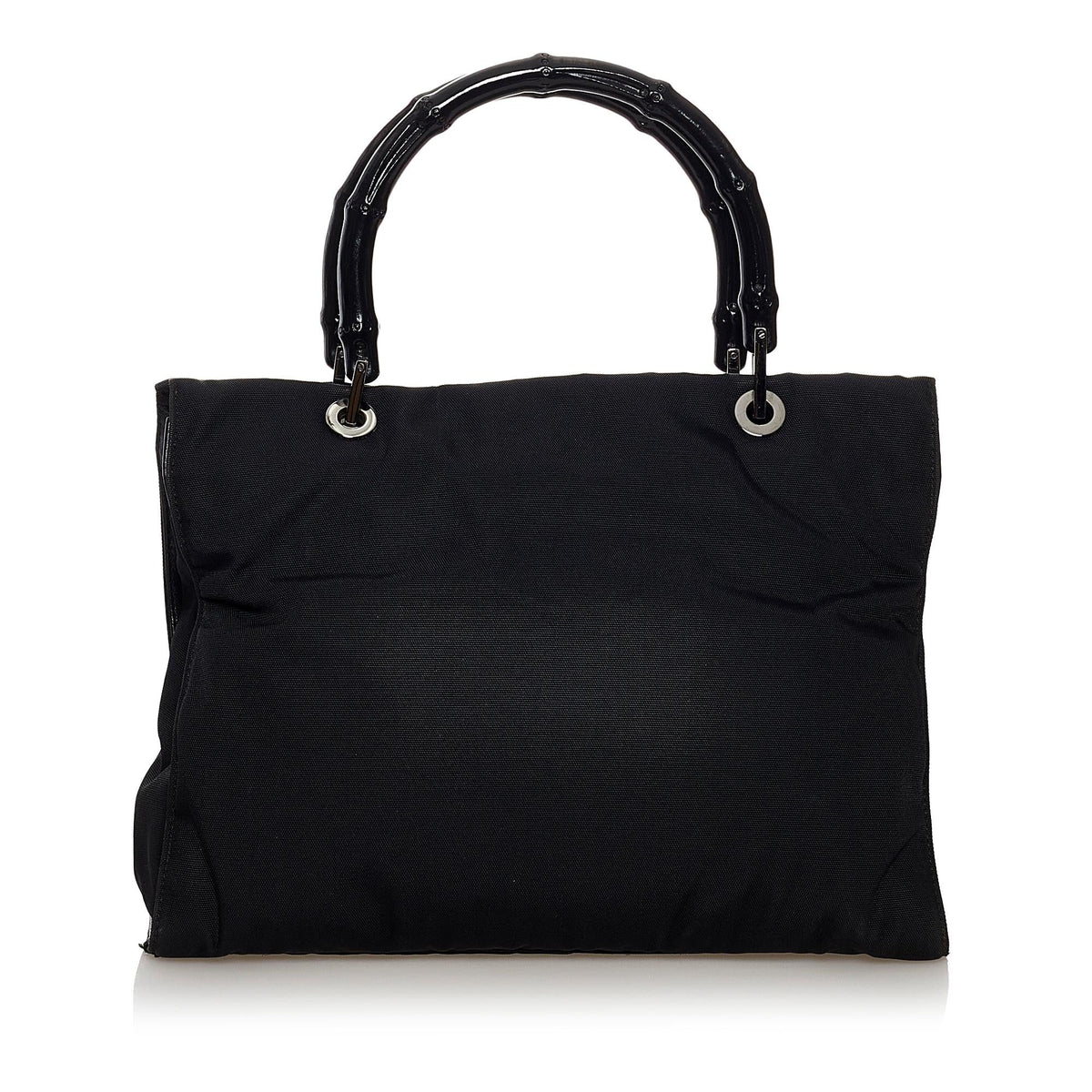 Gucci Bamboo Nylon Satchel (SHG-TotpRg)