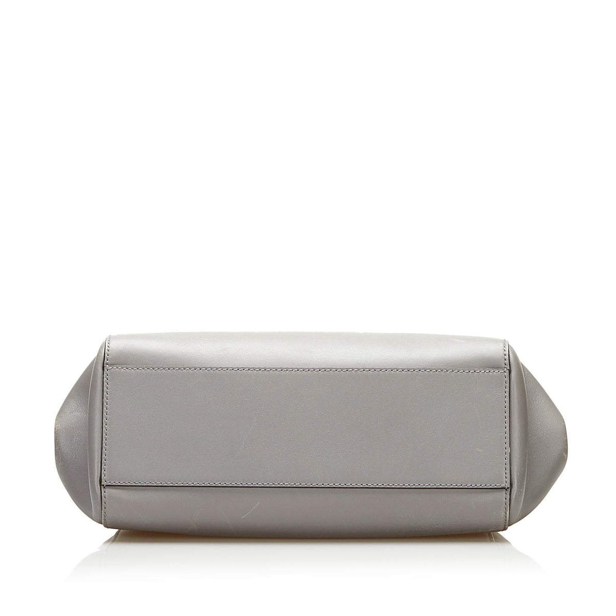 Gucci Bamboo Nymphaea Leather Satchel (SHG-35575)