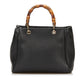 Gucci Bamboo Shopper Leather Handbag (SHG-35966)