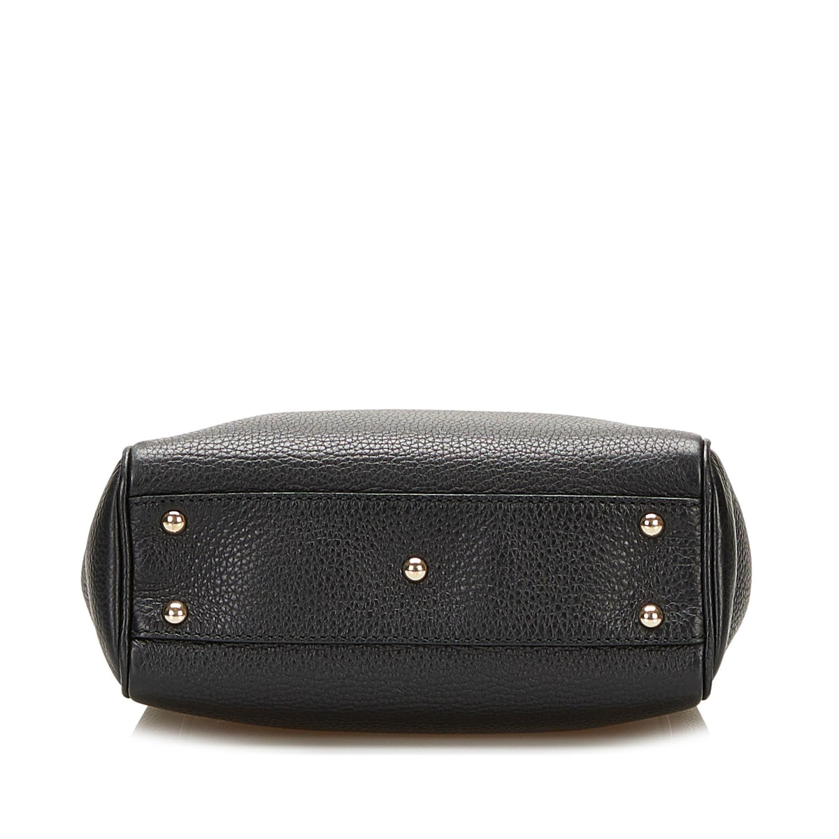 Gucci Bamboo Shopper Leather Handbag (SHG-35966)