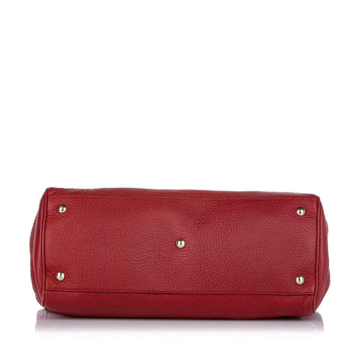 Gucci Bamboo Shopper Leather Satchel (SHG-23442)