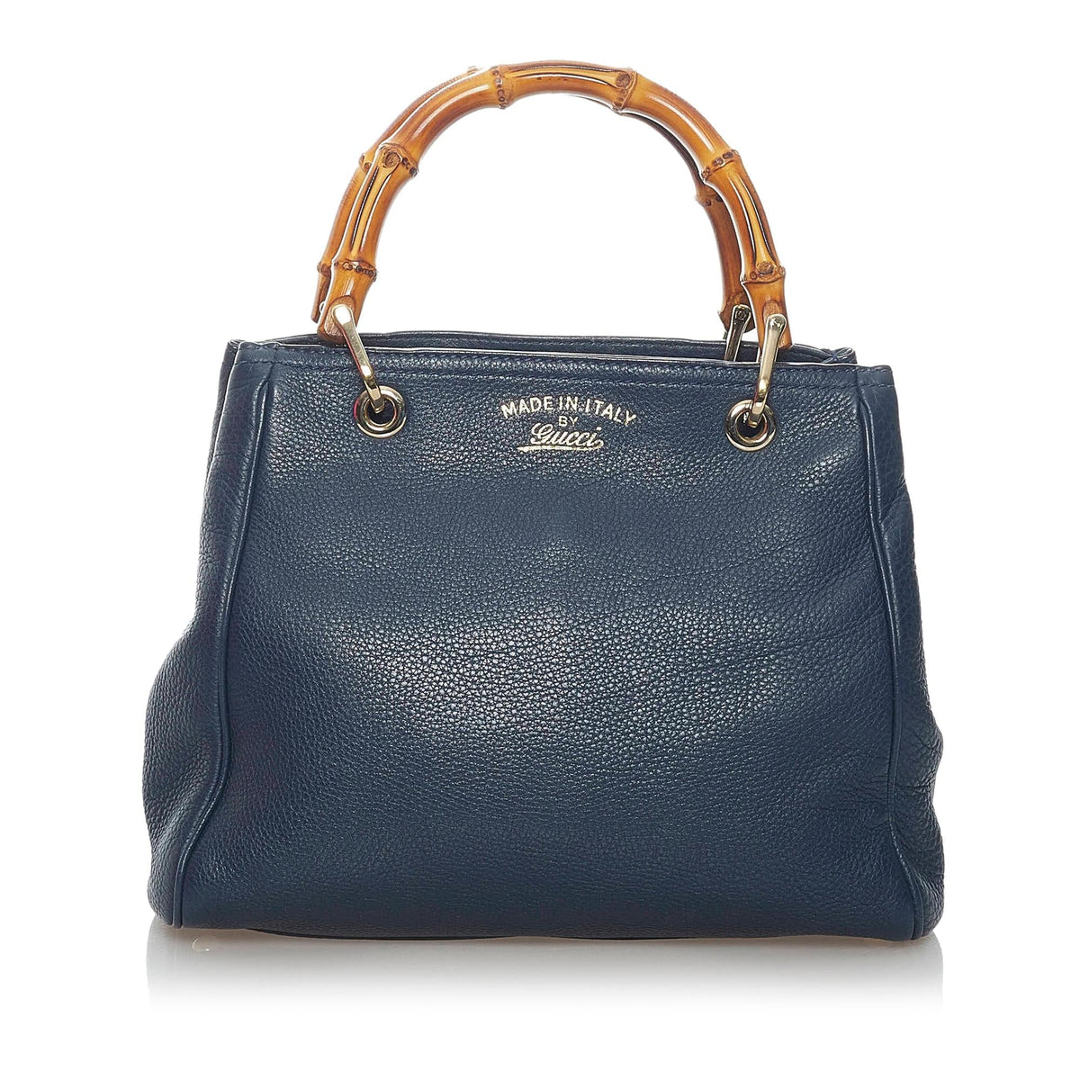 Gucci Bamboo Shopper Leather Satchel (SHG-29905)