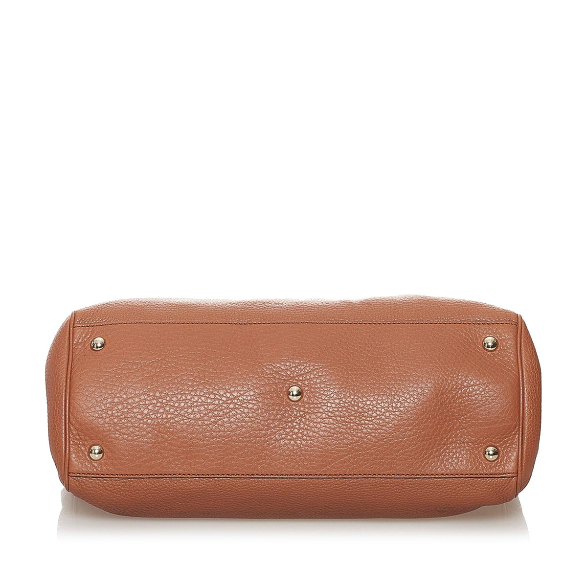 Gucci Bamboo Shopper Leather Satchel (SHG-31354)