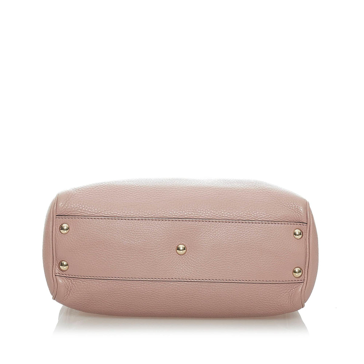 Gucci Bamboo Shopper Leather Satchel (SHG-34682)