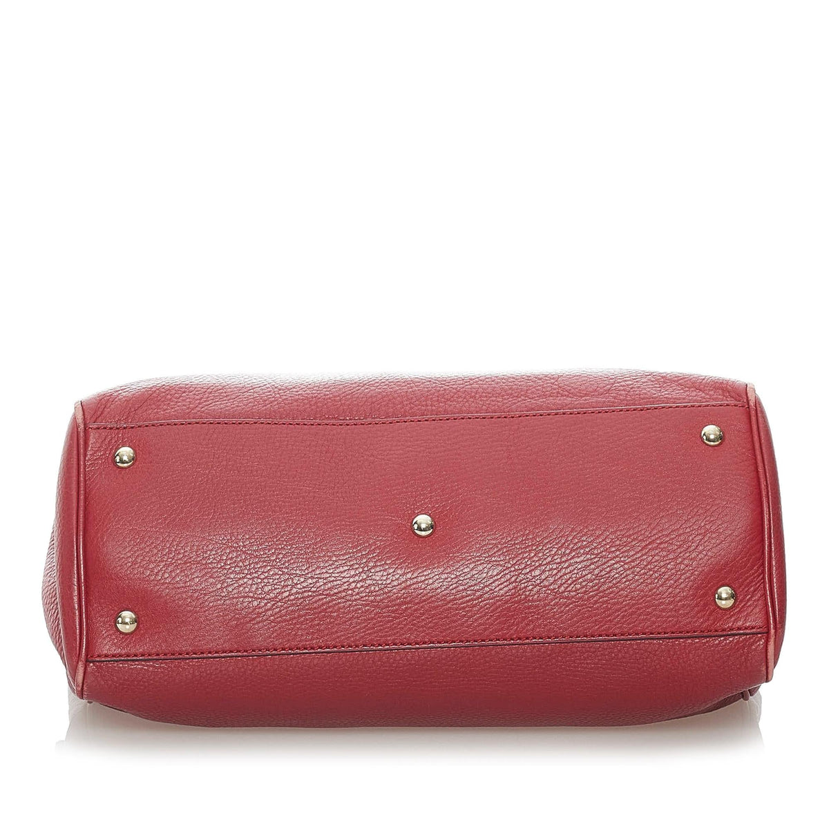 Gucci Bamboo Shopper Leather Satchel (SHG-37606)