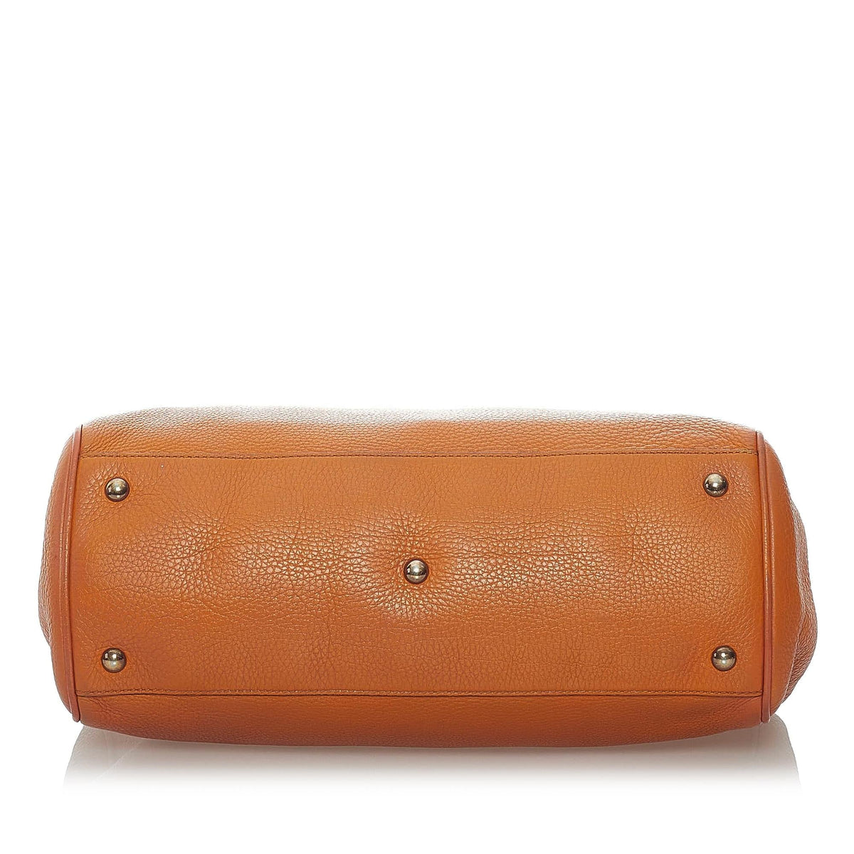 Gucci Bamboo Shopper Leather Satchel (SHG-37617)