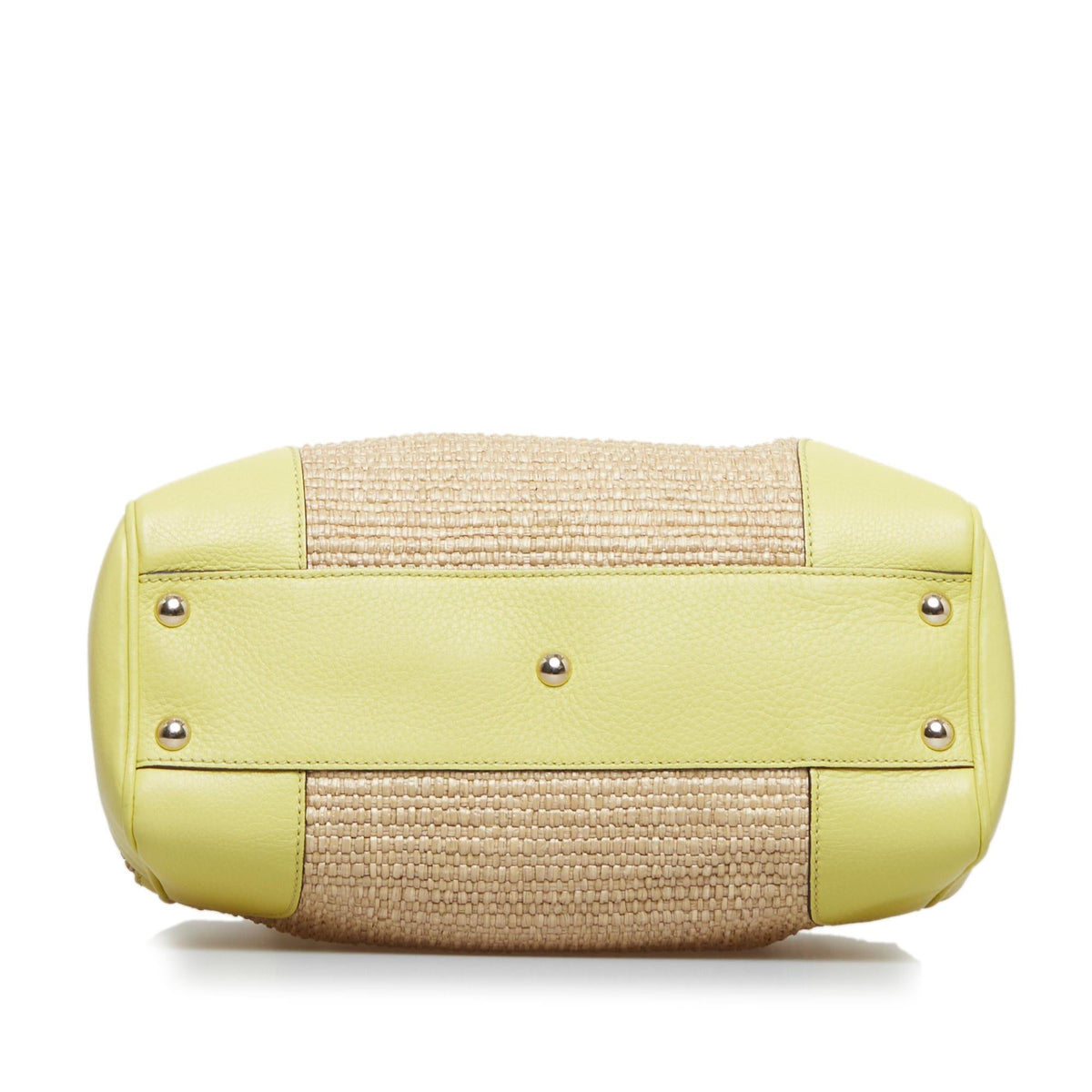 Gucci Bamboo Shopper Raffia Satchel (SHG-O4uoe2)