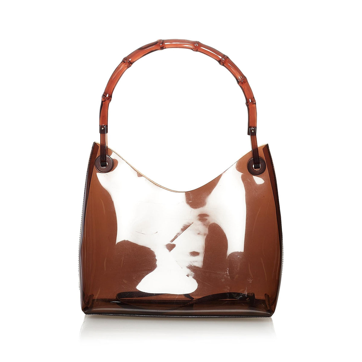 Gucci Bamboo Vinyl Handbag (SHG-32288)