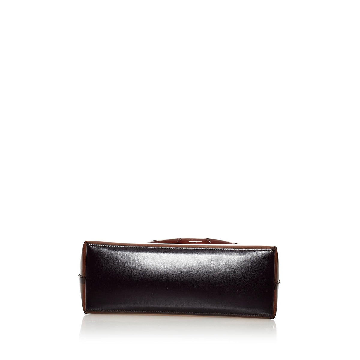 Gucci Bamboo Vinyl Handbag (SHG-32288)