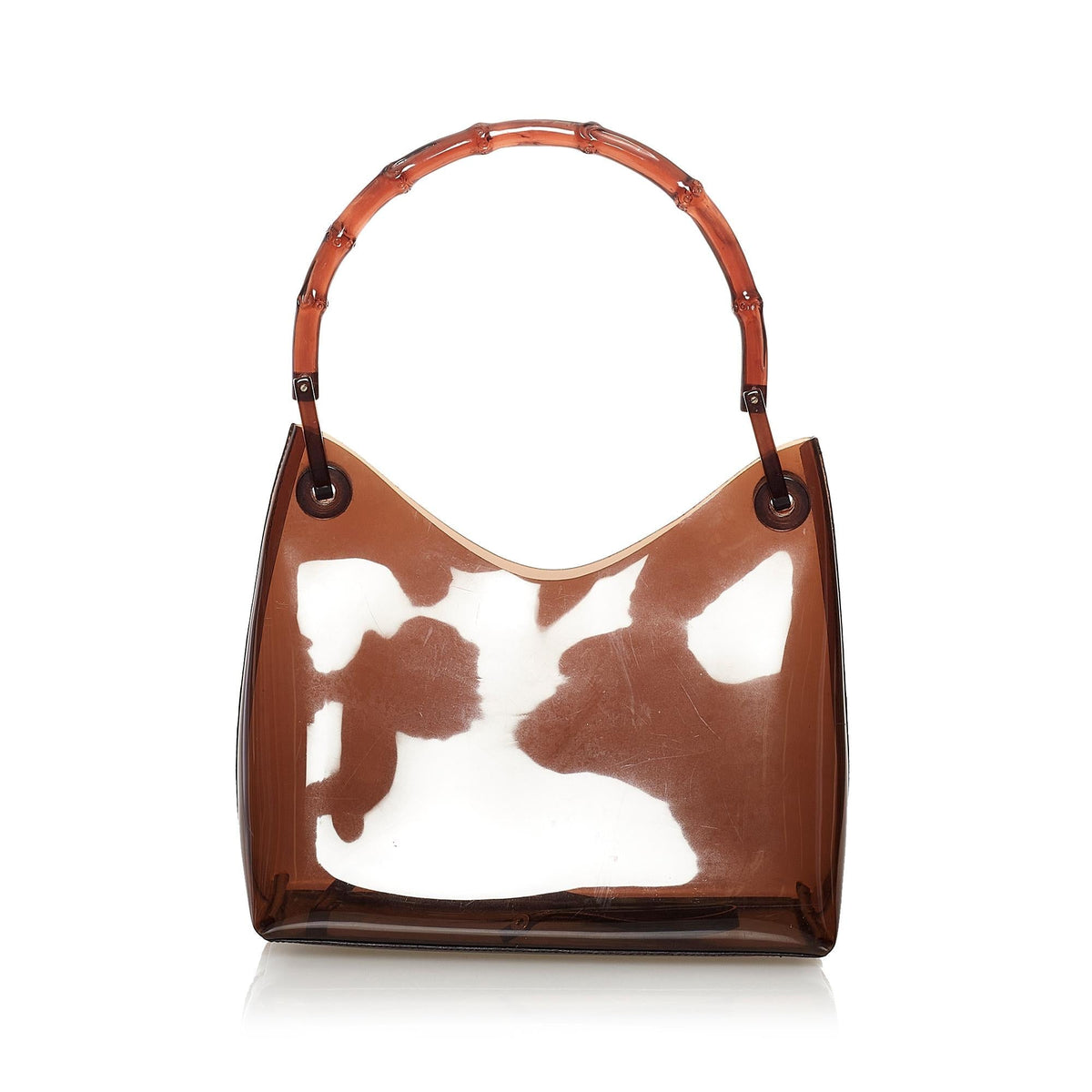 Gucci Bamboo Vinyl Handbag (SHG-32288)