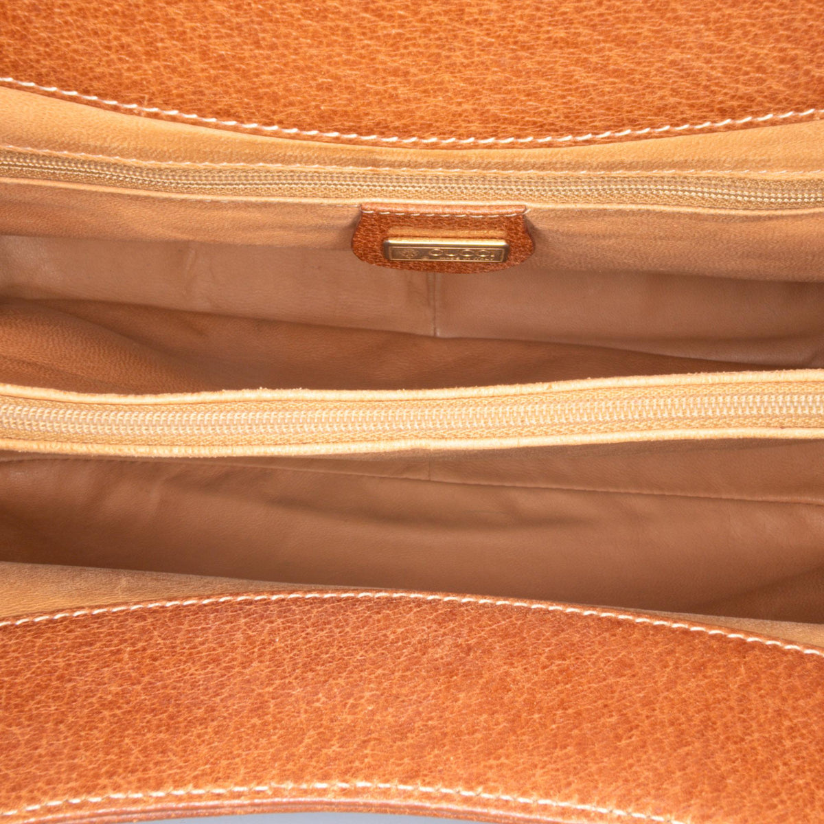 Gucci Canvas Bamboo Handbag