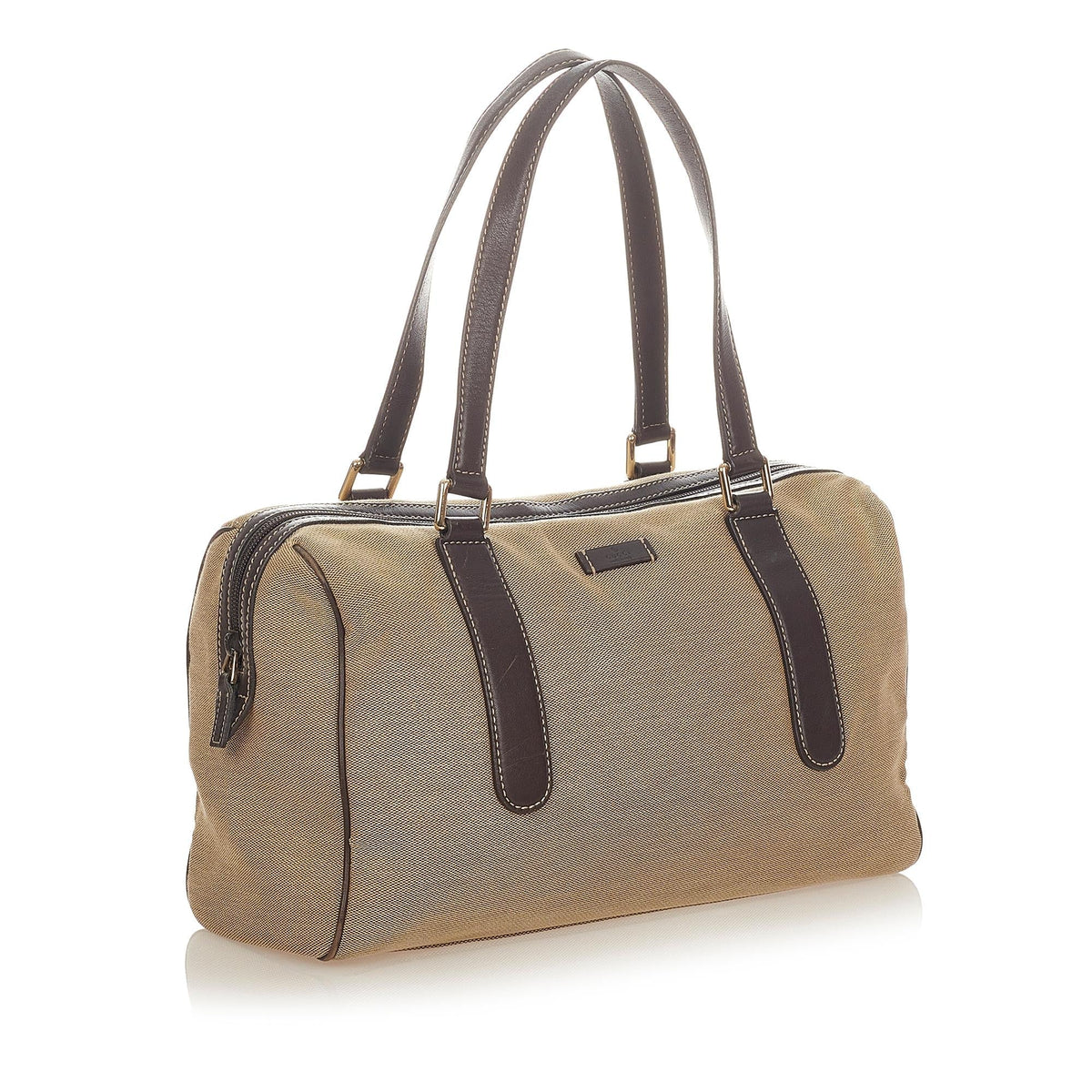 Gucci Canvas Boston Bag (SHG-31833)