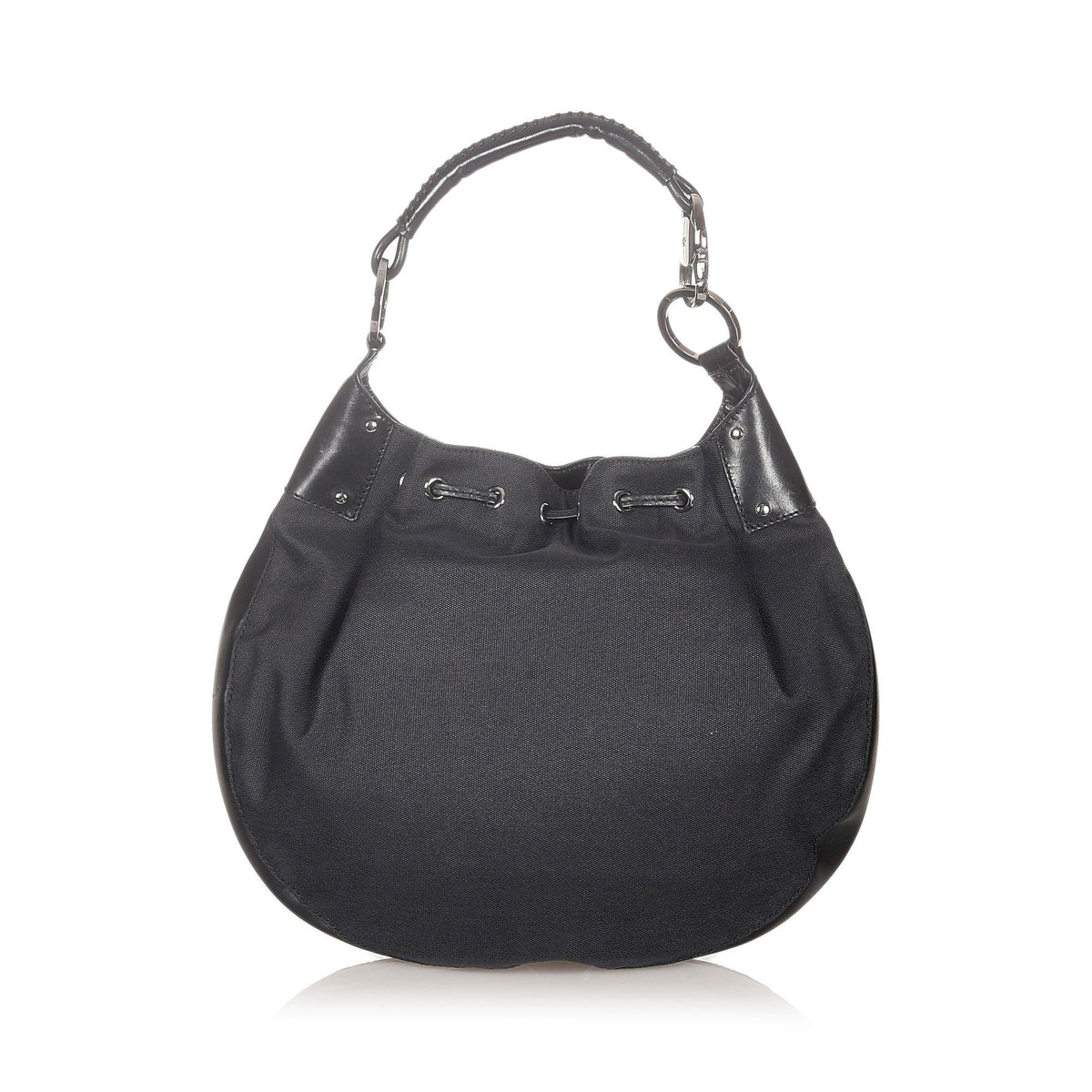 Gucci Canvas Drawstring Hobo Bag (SHG-32127)