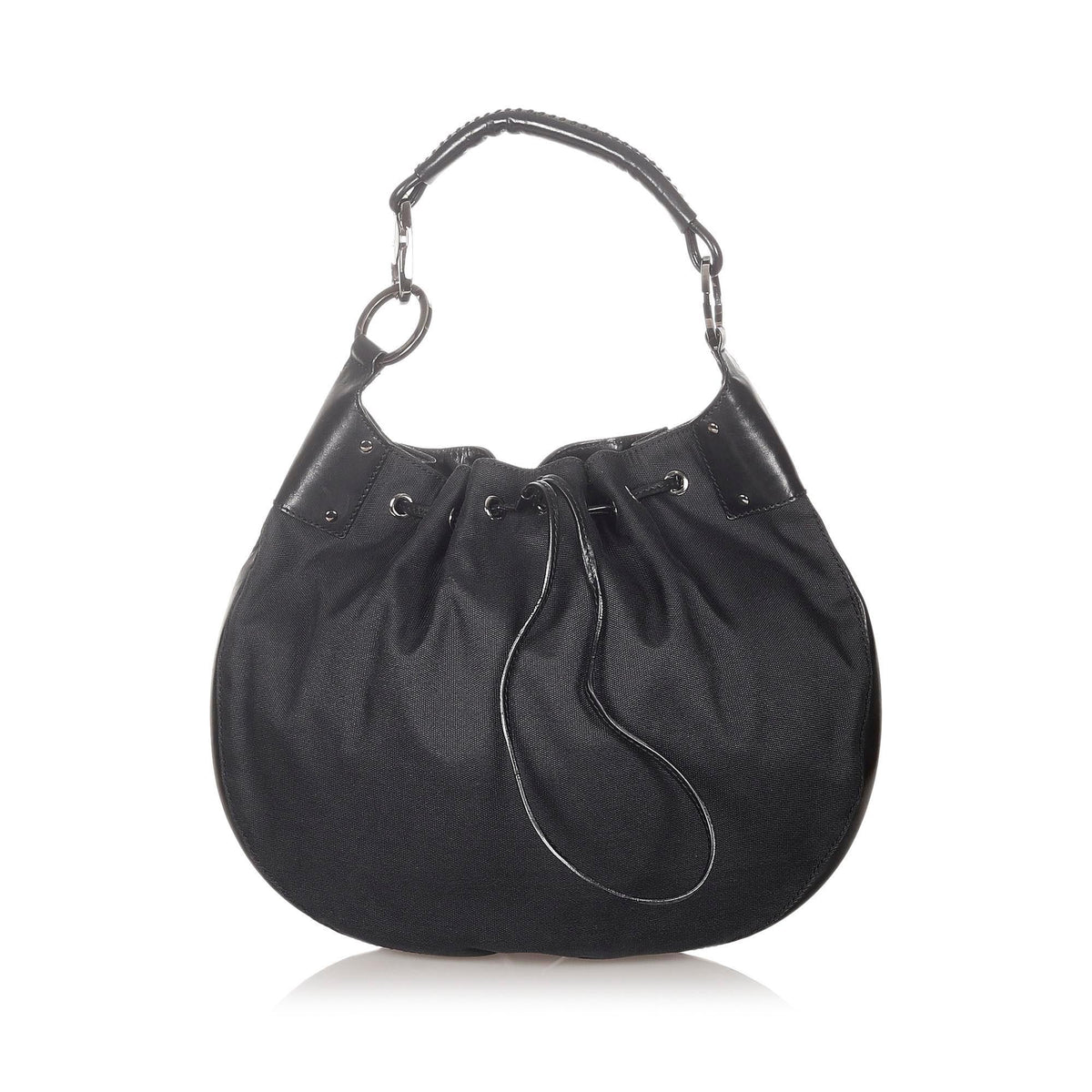 Gucci Canvas Drawstring Hobo Bag (SHG-32127)