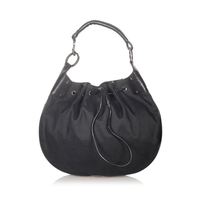 Gucci Canvas Drawstring Hobo Bag (SHG-32127)