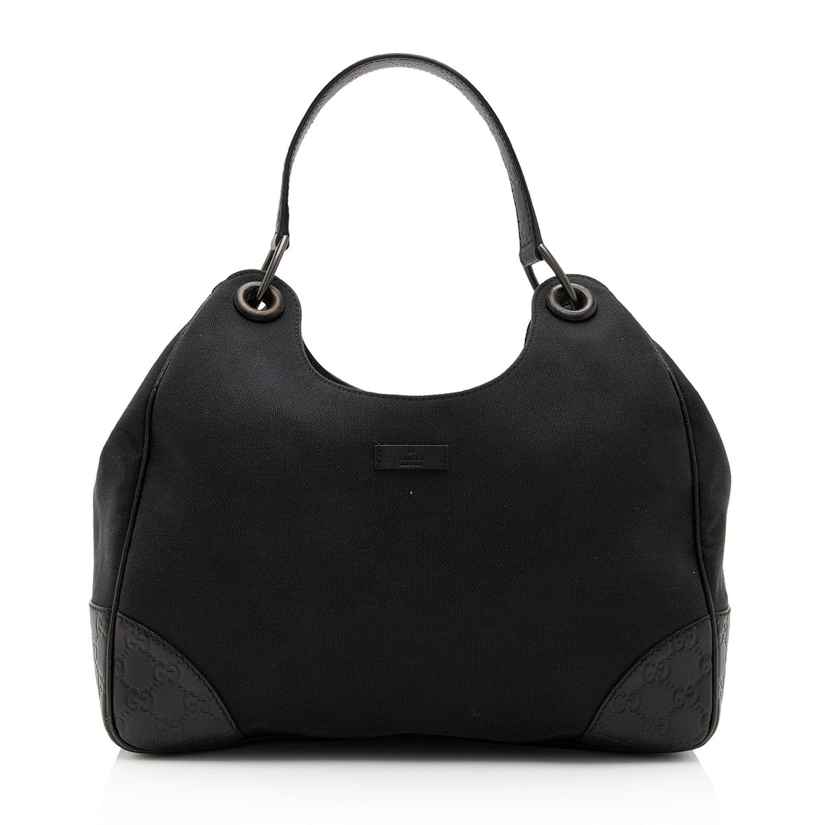 Gucci Canvas Guccissima Leather Colbert Hobo (SHF-CpDvCj)