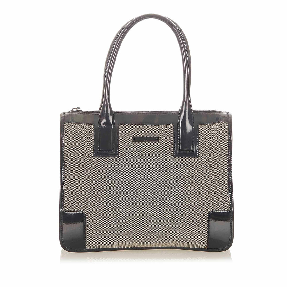 Gucci Canvas Handbag (SHG-31682)