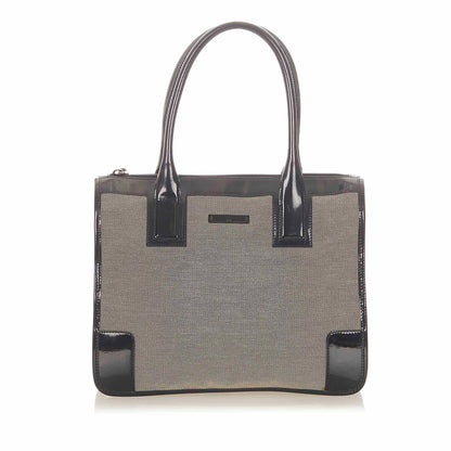Gucci Canvas Handbag (SHG-31682)