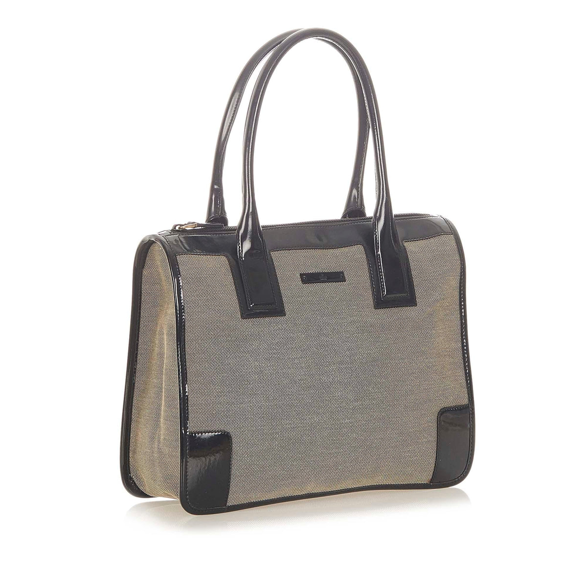 Gucci Canvas Handbag (SHG-31682)