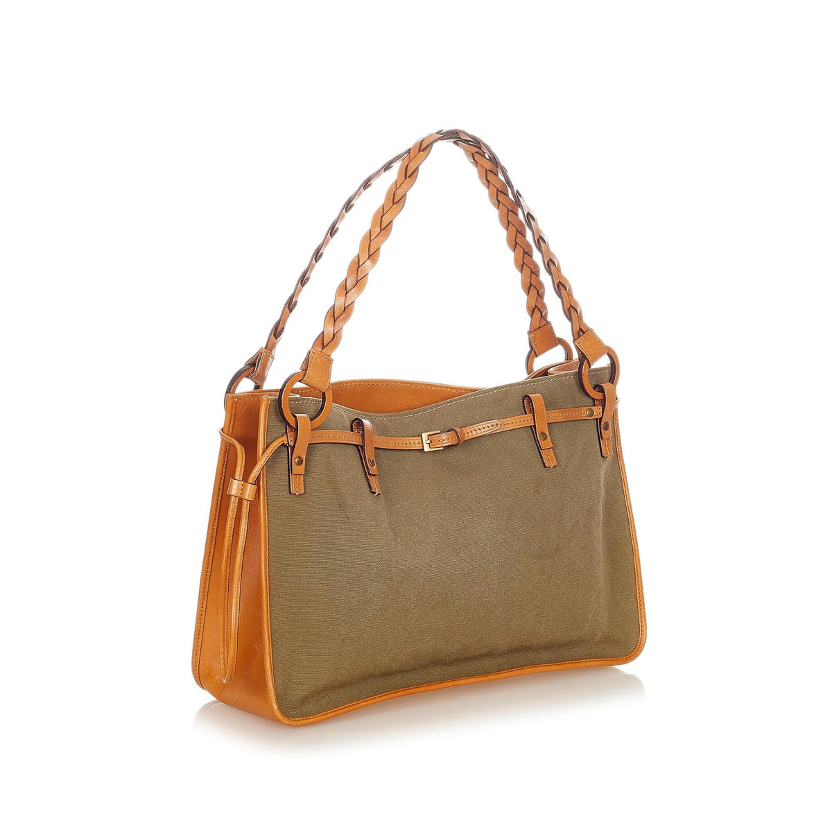 Gucci Canvas Handbag (SHG-31975)