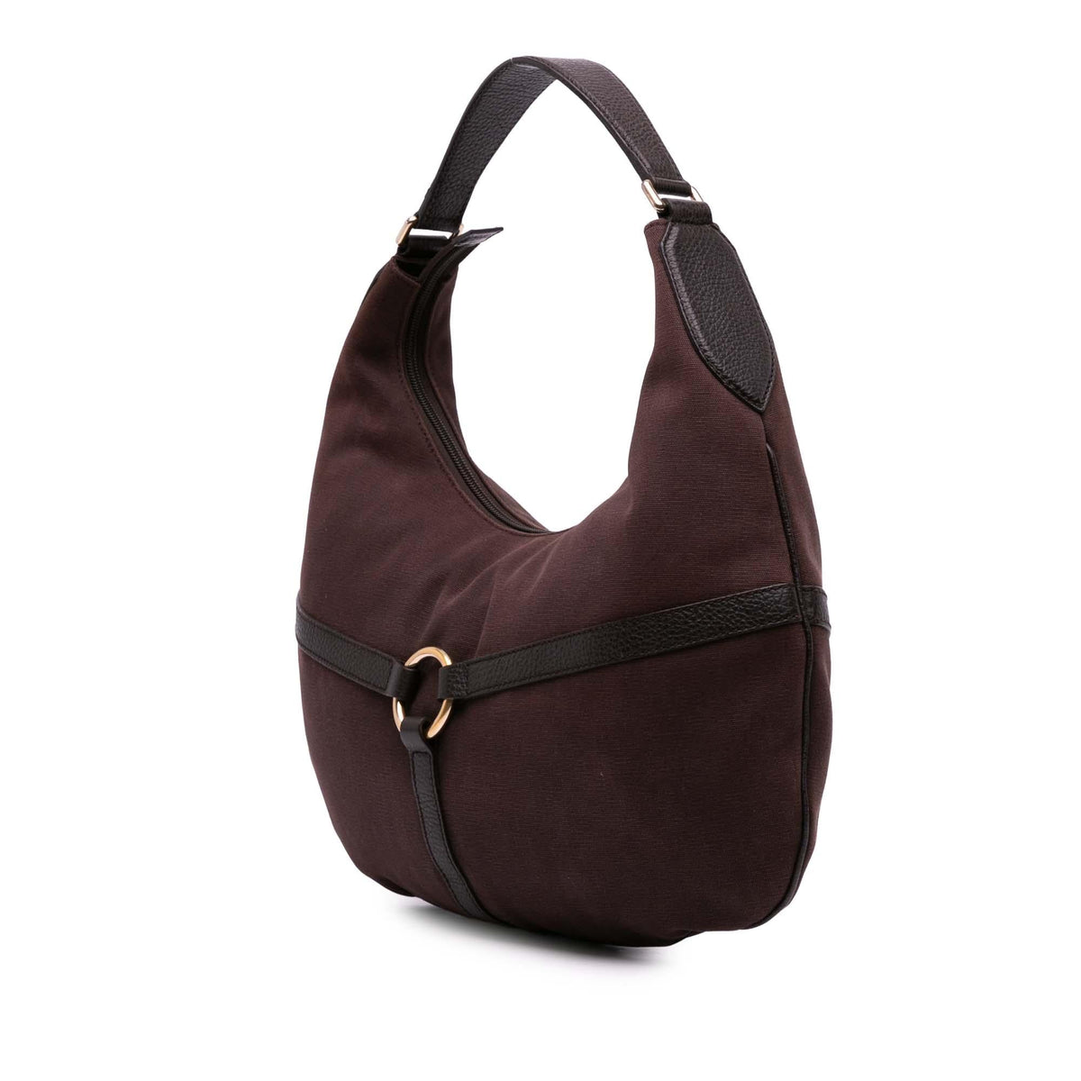 Gucci Canvas Reins Hobo Bag