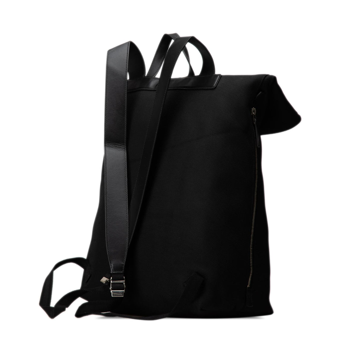 Gucci Canvas Techno Web Fold Over Backpack (SHG-CrNcTN)