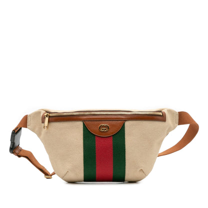 Gucci Canvas Web Belt Bag