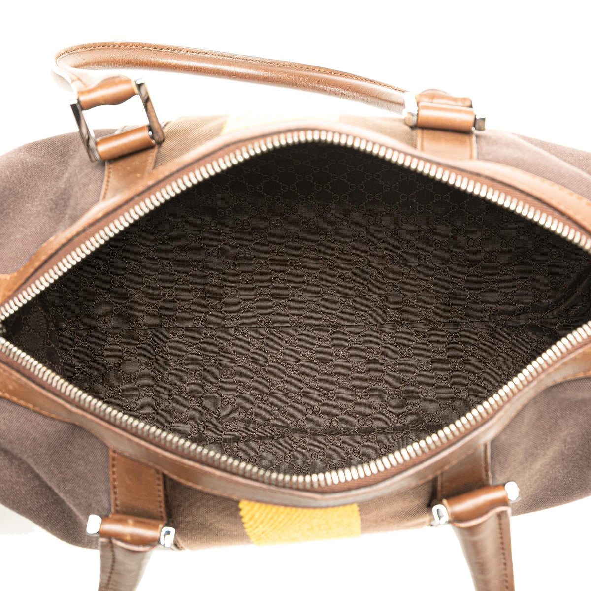 Gucci Canvas Web Boston