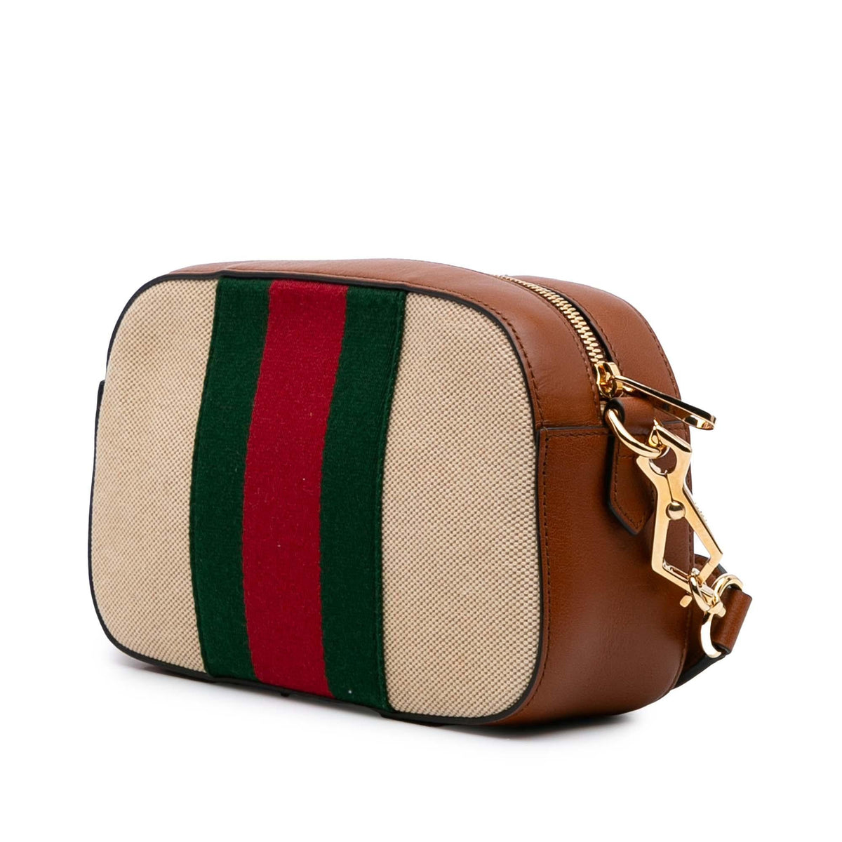 Gucci Canvas Web Camera Bag