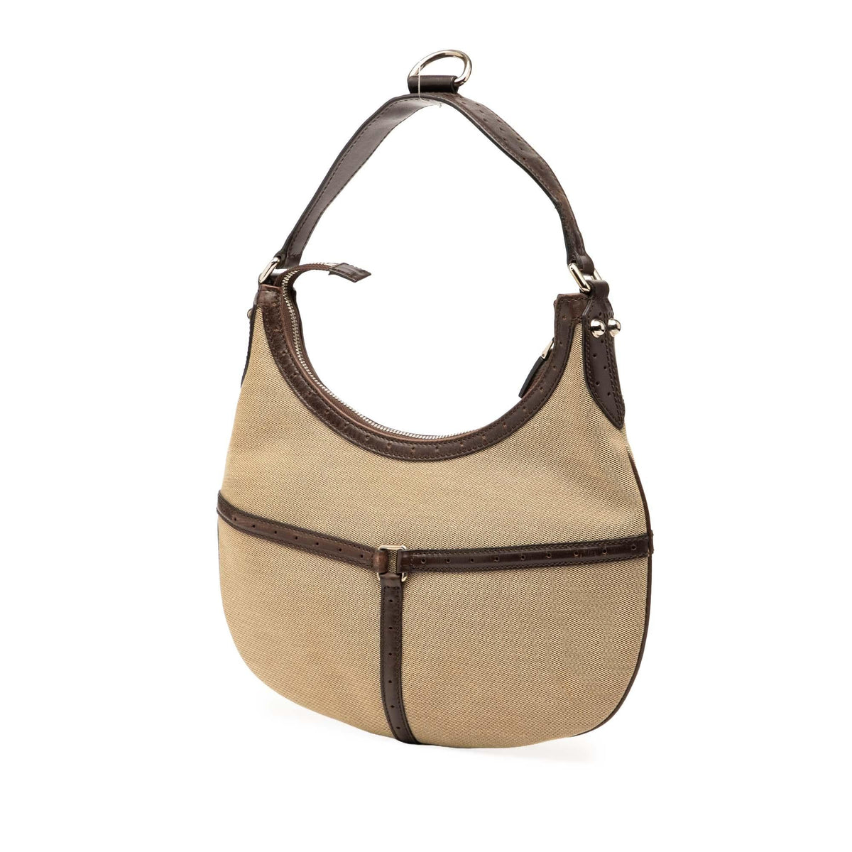 Gucci Canvas Web Reins Hobo