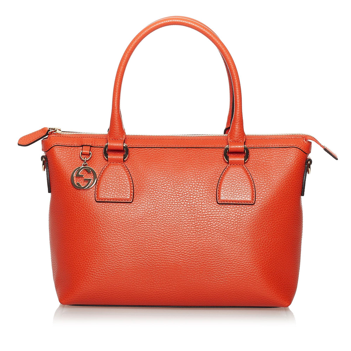 Gucci Charmy Leather Satchel (SHG-31066)