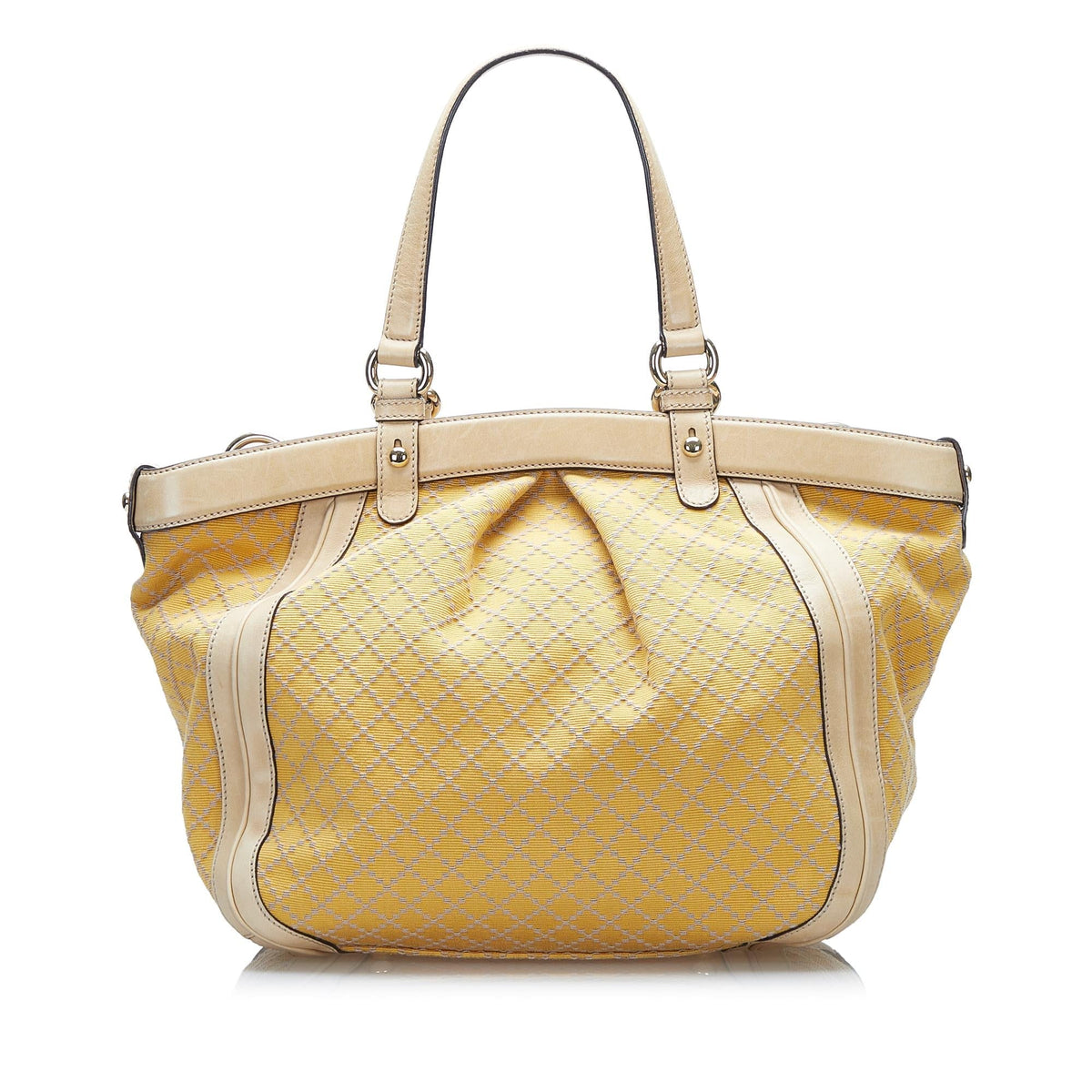 Gucci Diamante Bamboo Handbag (SHG-37943)