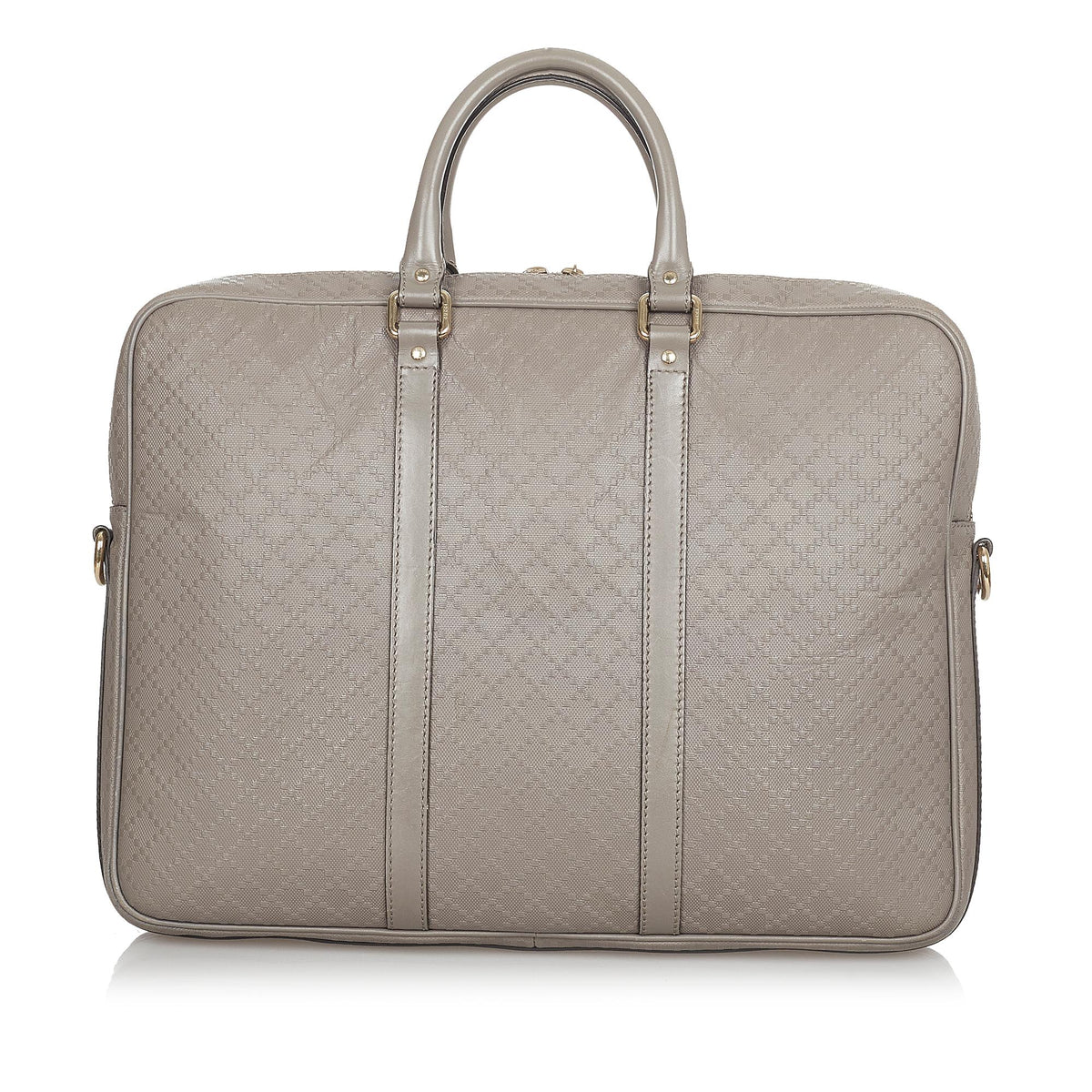 Gucci Diamante Bright Leather Briefcase (SHG-24200)
