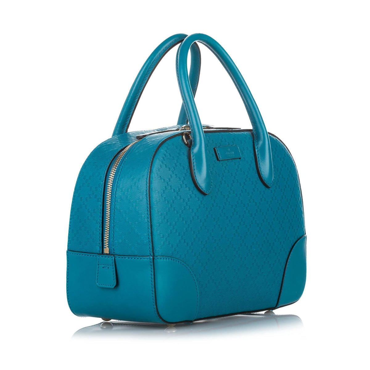 Gucci Diamante Bright Leather Satchel (SHG-32363)