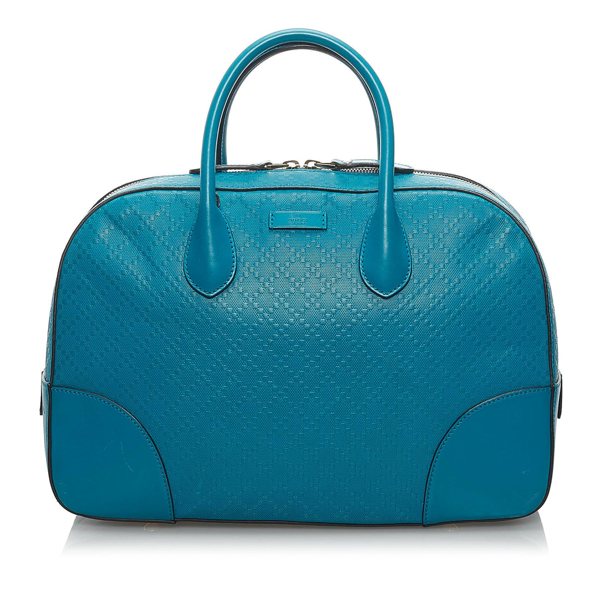 Gucci Diamante Bright Leather Satchel (SHG-34238)