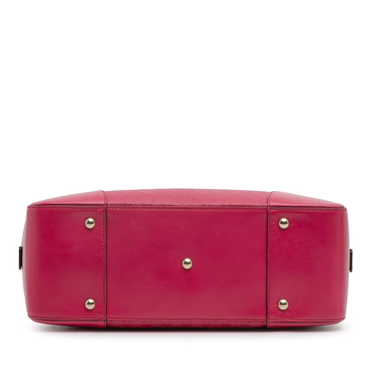 Gucci Diamante Bright Leather Satchel
